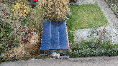 Photovoltaikanlage Velounterstand